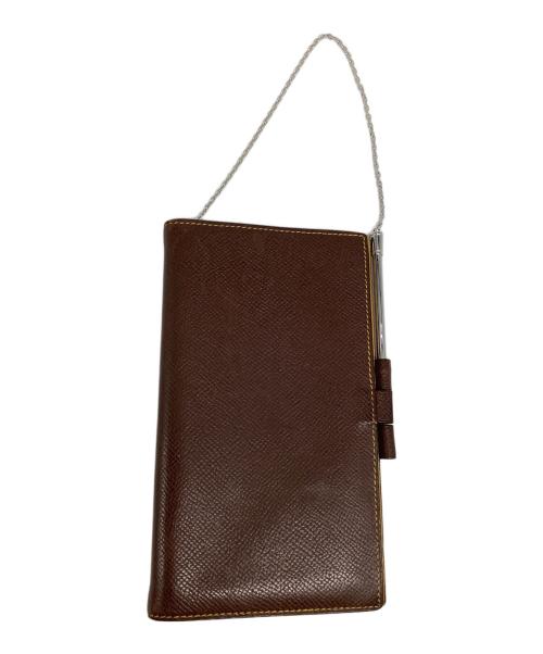 HERMES（エルメス）HERMES (エルメス) アジェンダPM ブラウンの古着・服飾アイテム