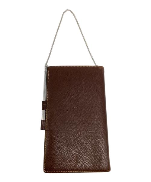 HERMES（エルメス）HERMES (エルメス) アジェンダPM ブラウンの古着・服飾アイテム