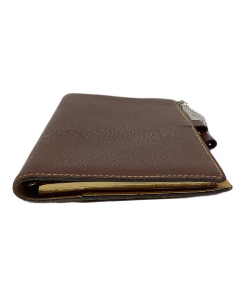 HERMES（エルメス）HERMES (エルメス) アジェンダPM ブラウンの古着・服飾アイテム