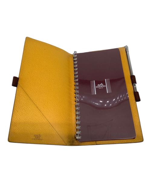 HERMES（エルメス）HERMES (エルメス) アジェンダPM ブラウンの古着・服飾アイテム