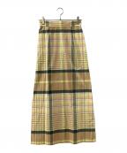 Curensologyカレンソロジー）の古着「ロングスカート」｜ベージュ