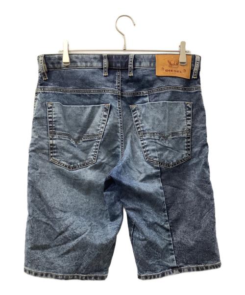 DIESEL（ディーゼル）DIESEL (ディーゼル) ハーフデニムパンツ インディゴ サイズ:W32の古着・服飾アイテム