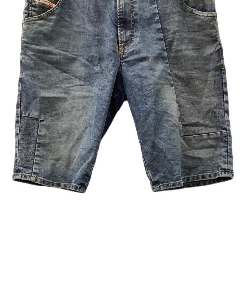 DIESEL（ディーゼル）DIESEL (ディーゼル) ハーフデニムパンツ インディゴ サイズ:W32の古着・服飾アイテム