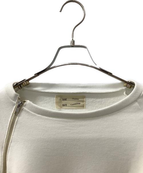 77circa（ナナナナサーカ）77circa (ナナナナサーカ) Curensology (カレンソロジー) スウェット ホワイト サイズ:-の古着・服飾アイテム