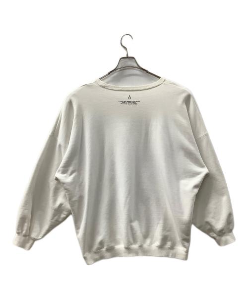 Curensology（カレンソロジー）Curensology (カレンソロジー) スウェット ホワイト サイズ:Fの古着・服飾アイテム