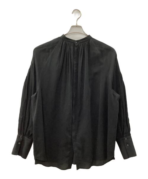 Curensology（カレンソロジー）Curensology (カレンソロジー) 2WAYギャザーブラウス ブラック サイズ:Fの古着・服飾アイテム