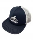 DESCENDANTディセンダント）の古着「TEAM CETUS TRUCKER」｜ホワイト×ネイビー