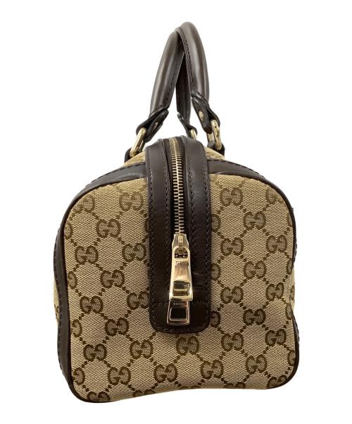 GUCCI（グッチ）GUCCI (グッチ) 2WAYミニボストンバッグ ベージュの古着・服飾アイテム