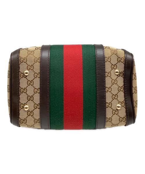 GUCCI（グッチ）GUCCI (グッチ) 2WAYミニボストンバッグ ベージュの古着・服飾アイテム