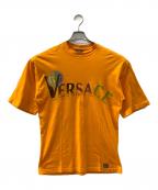 VERSACEヴェルサーチェ）の古着「半袖カットソー」｜オレンジ