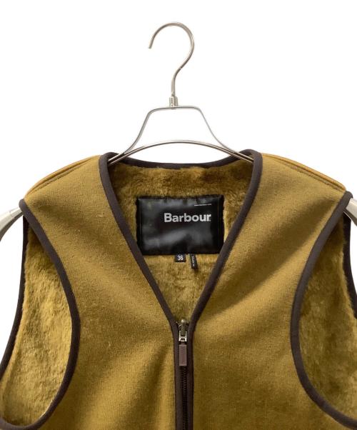 Barbour（バブアー）Barbour (バブアー) SL FUR LINER VEST（ライナーベスト） キャメル サイズ:36の古着・服飾アイテム