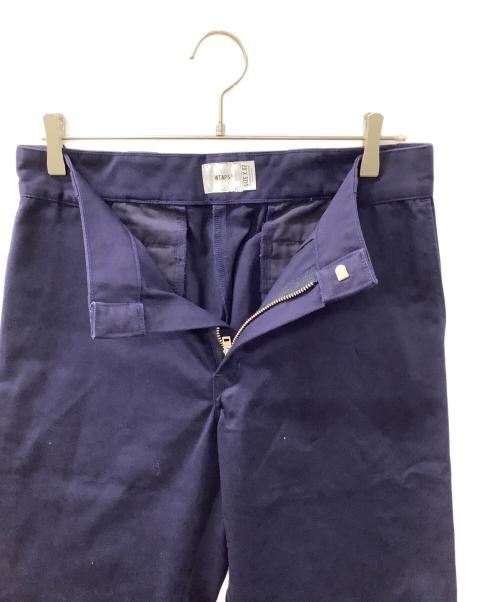 WTAPS（ダブルタップス）WTAPS (ダブルタップス) UNION TROUSERS COPO TWILL ネイビー サイズ:02の古着・服飾アイテム
