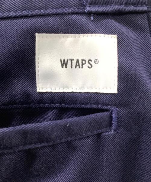 WTAPS（ダブルタップス）WTAPS (ダブルタップス) UNION TROUSERS COPO TWILL ネイビー サイズ:02の古着・服飾アイテム