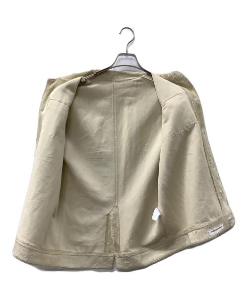 ABELIA EDWARD GOUCHA（アベリアエドワードゴーチャ）ABELIA EDWARD GOUCHA (アベリアエドワードゴーチャ) ベスト アイボリー サイズ:Fの古着・服飾アイテム