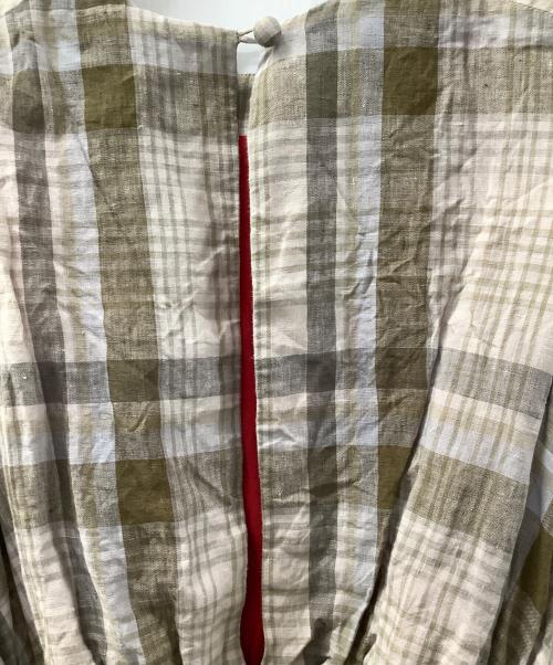 BLUEBIRD BOULEVARD（ブルーバードブルバード）BLUEBIRD BOULEVARD (ブルーバードブルバード) ノースリーブワンピース ベージュ サイズ:Mの古着・服飾アイテム