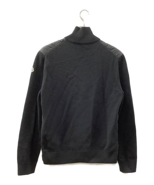MONCLER（モンクレール）MONCLER (モンクレール) CARDIGAN TRICOT ブラック サイズ:Lの古着・服飾アイテム