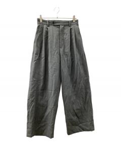 中古・古着通販】juha (ユハ) SOFT LAMB LEATHER PANTS ブラック