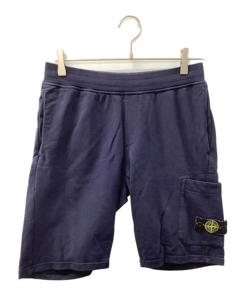STONE ISLAND JUNIOR（ストーンアイランドジュニア）STONE ISLAND JUNIOR (ストーンアイランドジュニア) ハーフパンツ ネイビー サイズ:170の古着・服飾アイテム