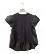 YOKO CHANヨーコチャン）の古着「ブラウス」｜ブラック