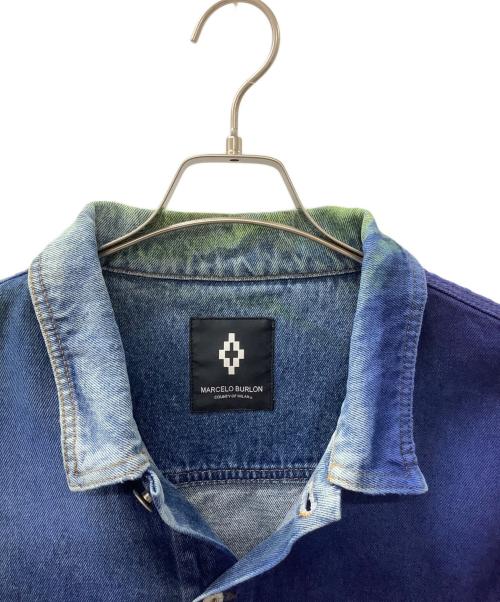 MARCELO BURLON（マルセロバーロン）MARCELO BURLON (マルセロバーロン) デニムジャケット インディゴ サイズ:Mの古着・服飾アイテム