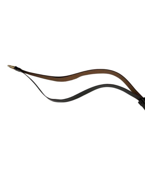 Ferragamo（フェラガモ）Ferragamo (フェラガモ) ガンチーニレザーベルト ブラックの古着・服飾アイテム