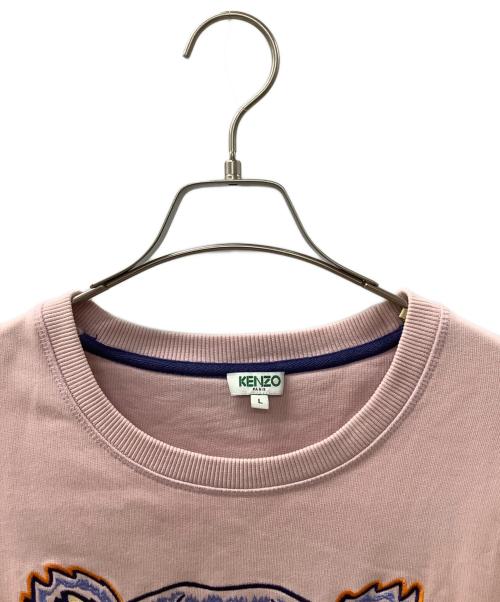 KENZO（ケンゾー）KENZO (ケンゾー) スウェット ピンク サイズ:Lの古着・服飾アイテム