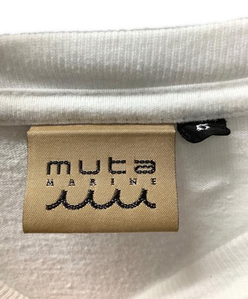 muta MARINE（ムータマリン）muta MARINE (ムータマリン) Tシャツ ホワイト サイズ:5の古着・服飾アイテム