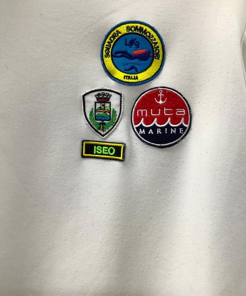 muta MARINE（ムータマリン）muta MARINE (ムータマリン) パーカー ホワイト サイズ:5の古着・服飾アイテム
