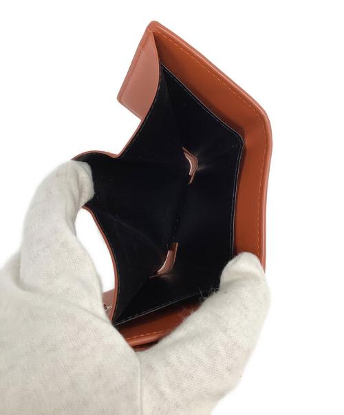 Ferragamo（フェラガモ）Ferragamo (フェラガモ) コンパクトウォレット ブラウンの古着・服飾アイテム