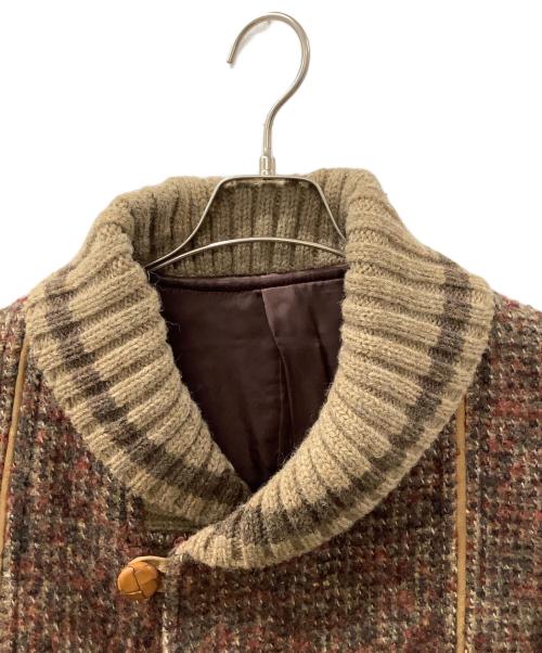 KOLOR（カラー）KOLOR (カラー) ショールカラーウールジャケット ブラウン サイズ:2の古着・服飾アイテム