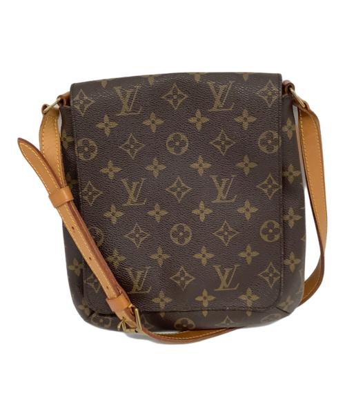 LOUIS VUITTON（ルイ ヴィトン）LOUIS VUITTON (ルイ ヴィトン) ミュゼットサルサ ショートストラップ ブラウンの古着・服飾アイテム