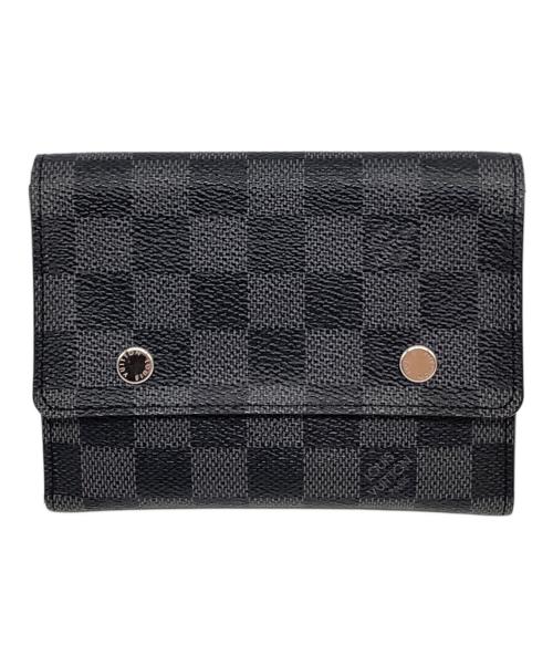 LOUIS VUITTON（ルイ ヴィトン）LOUIS VUITTON (ルイ ヴィトン) ポルトフォイユ・コンパクト モデュラブル ブラックの古着・服飾アイテム