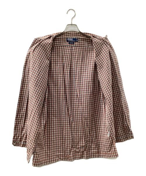 POLO RALPH LAUREN（ポロ・ラルフローレン）POLO RALPH LAUREN (ポロ・ラルフローレン) CALD WELL グレー×オレンジ サイズ:Mの古着・服飾アイテム