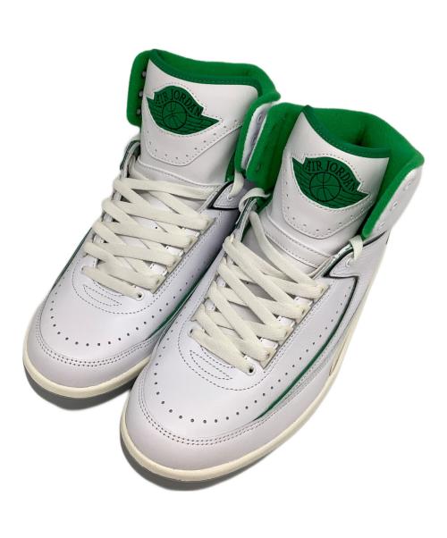 NIKE（ナイキ）NIKE (ナイキ) AIR JORDAN2 RETRO （エアジョーダン2 レトロ） ホワイト×グリーン サイズ:US10の古着・服飾アイテム