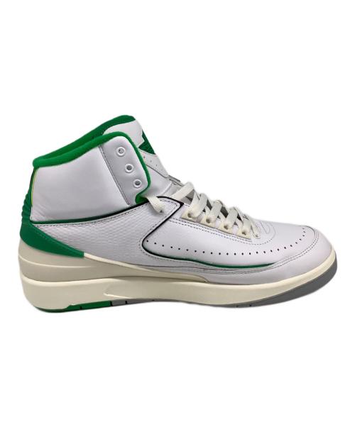 NIKE（ナイキ）NIKE (ナイキ) AIR JORDAN2 RETRO （エアジョーダン2 レトロ） ホワイト×グリーン サイズ:US10の古着・服飾アイテム