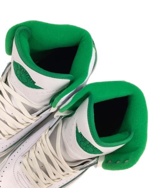 NIKE（ナイキ）NIKE (ナイキ) AIR JORDAN2 RETRO （エアジョーダン2 レトロ） ホワイト×グリーン サイズ:US10の古着・服飾アイテム