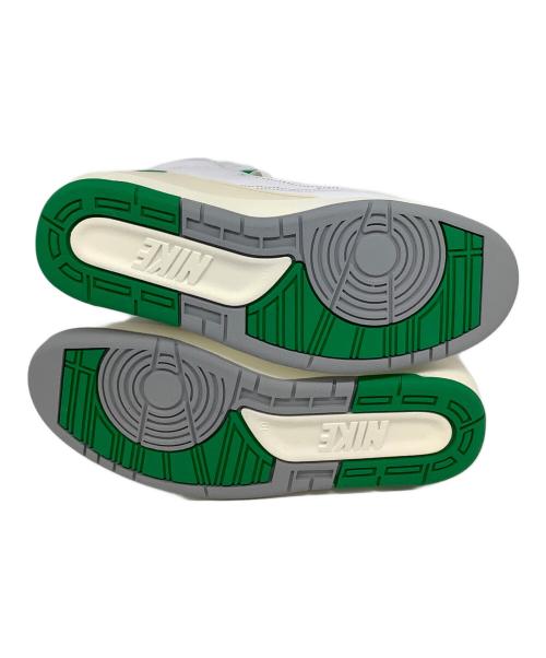 NIKE（ナイキ）NIKE (ナイキ) AIR JORDAN2 RETRO （エアジョーダン2 レトロ） ホワイト×グリーン サイズ:US10の古着・服飾アイテム