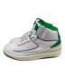NIKE (ナイキ) AIR JORDAN2 RETRO （エアジョーダン2 レトロ） ホワイト×グリーン サイズ:US10：12000円