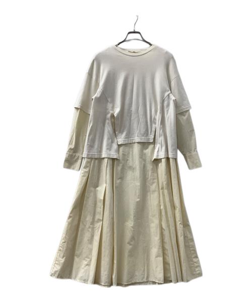 ENFOLD（エンフォルド）ENFOLD (エンフォルド) セットアップワンピース ホワイト サイズ:36の古着・服飾アイテム