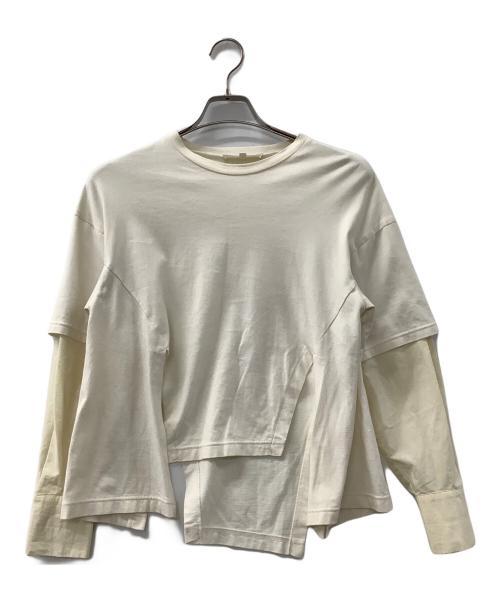 ENFOLD（エンフォルド）ENFOLD (エンフォルド) セットアップワンピース ホワイト サイズ:36の古着・服飾アイテム