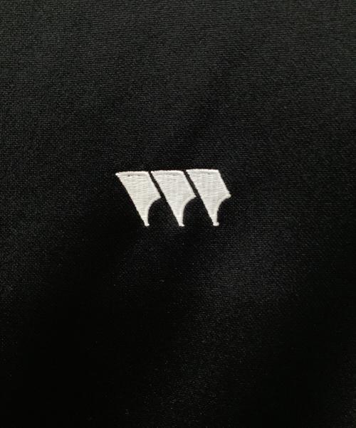 WTAPS（ダブルタップス）WTAPS (ダブルタップス) 襟ラインスキッパーポロシャツ ブラック×ホワイト サイズ:3の古着・服飾アイテム