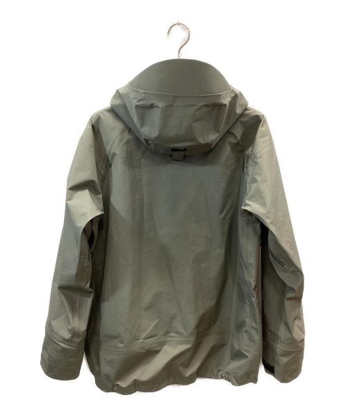 Snow peak（スノーピーク）Snow peak (スノーピーク) GORE-TEX Rain Jacket オリーブ サイズ:L 未使用品の古着・服飾アイテム