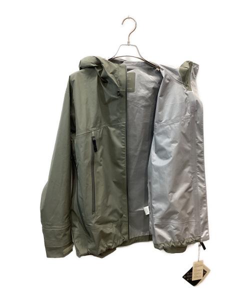 Snow peak（スノーピーク）Snow peak (スノーピーク) GORE-TEX Rain Jacket オリーブ サイズ:L 未使用品の古着・服飾アイテム