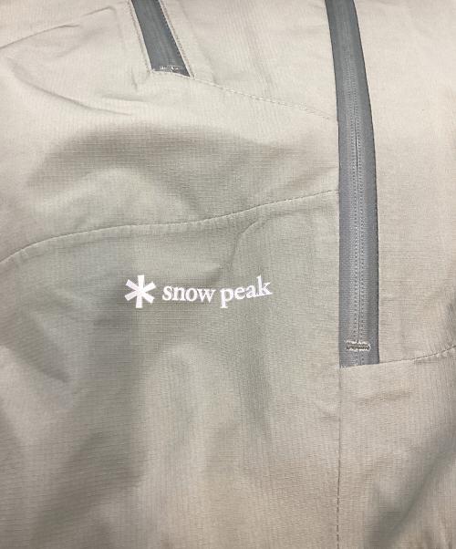 Snow peak（スノーピーク）Snow peak (スノーピーク) GORE-TEX Rain Jacket オリーブ サイズ:L 未使用品の古着・服飾アイテム