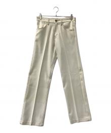 DAIRIKU（ダイリク）の古着「Flasher Pressed Pants フラッシャー プレス パンツ 」｜アイボリー