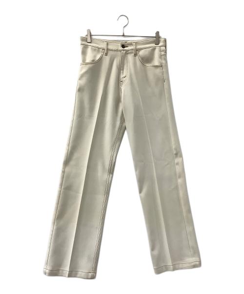 DAIRIKU（ダイリク）DAIRIKU (ダイリク) Flasher Pressed Pants フラッシャー プレス パンツ  アイボリー サイズ:29の古着・服飾アイテム