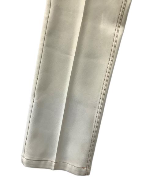 DAIRIKU（ダイリク）DAIRIKU (ダイリク) Flasher Pressed Pants フラッシャー プレス パンツ  アイボリー サイズ:29の古着・服飾アイテム