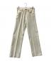 DAIRIKU（ダイリク）の古着「Flasher Pressed Pants フラッシャー プレス パンツ 」｜アイボリー