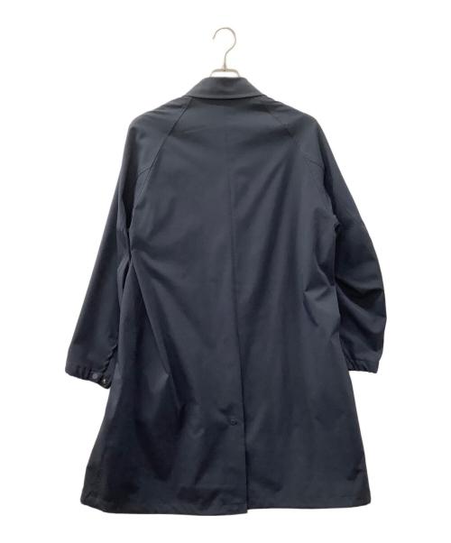 Gymphlex（ジムフレックス）Gymphlex (ジムフレックス) ステンカラーコート ネイビー サイズ:Mの古着・服飾アイテム