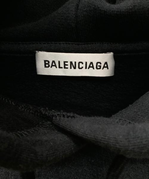 BALENCIAGA（バレンシアガ）BALENCIAGA (バレンシアガ) バックプリントロゴ ブラック サイズ:Sの古着・服飾アイテム